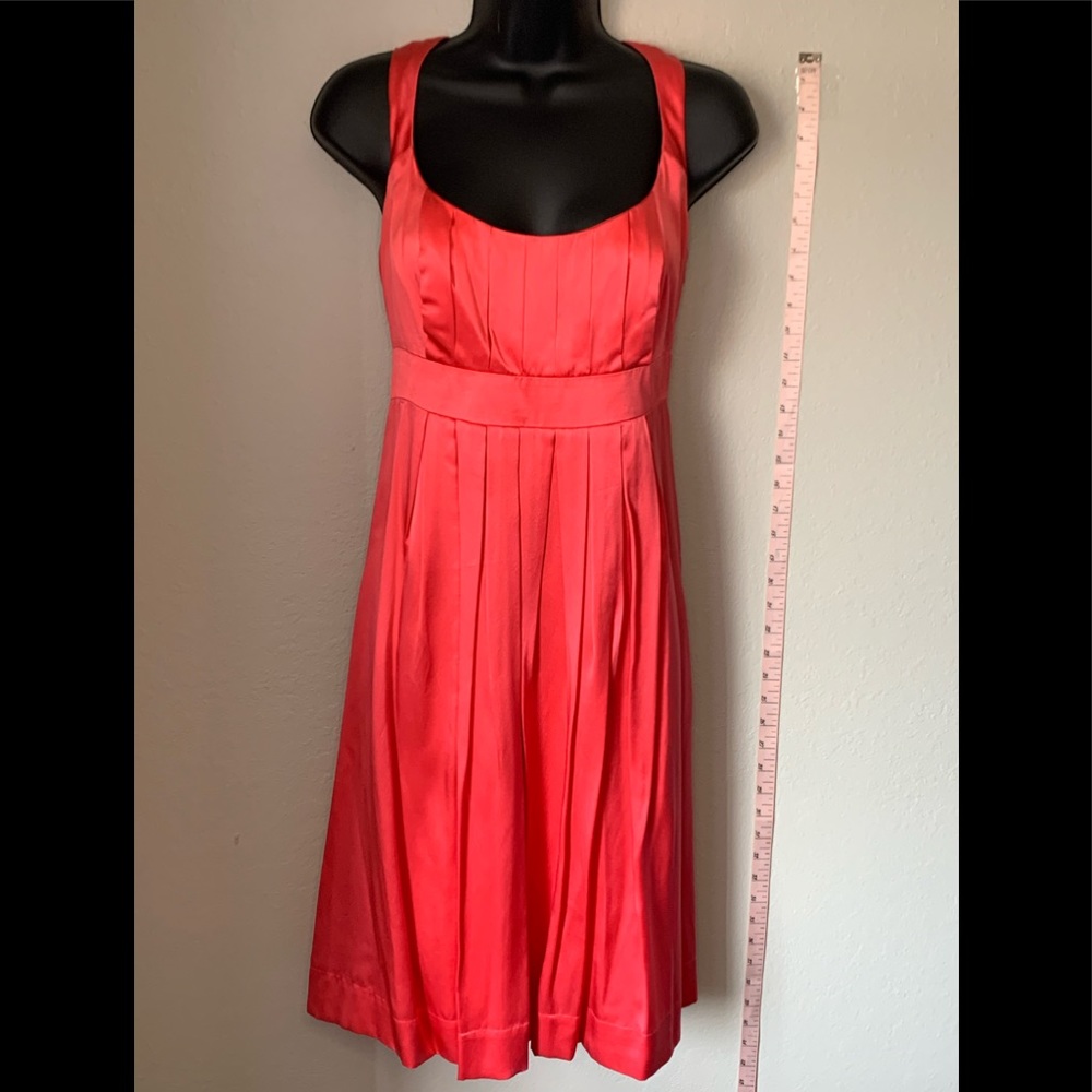 Maggy London 100% Silk Pink Dress